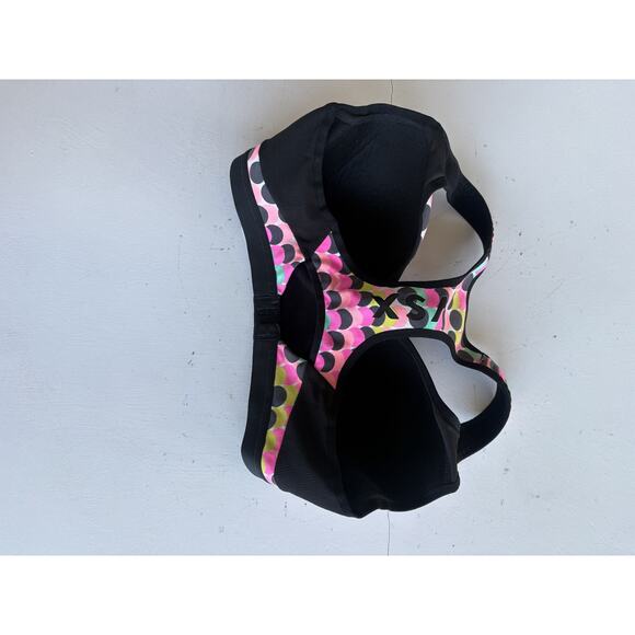 Victoria’s Secret VSX Dots Sports Bra Size 36D Racerback Exercise Yoga Workout - Picture 3 of 4
